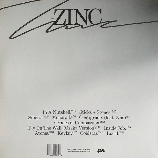 Gallant : Zinc (LP, Album, Tra)