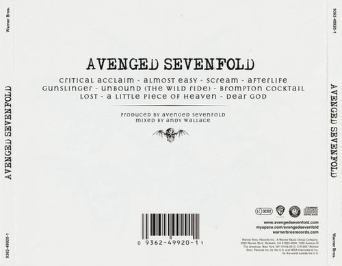 Avenged Sevenfold : Avenged Sevenfold (CD, Album)