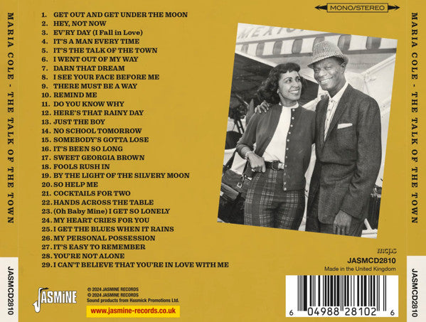 Maria Cole : The Talk Of The Town (CDr, Comp, Mono)