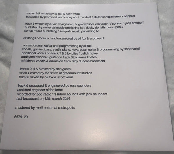 Good Neighbours : Good Neighbours (12", EP, Ltd, Blu)