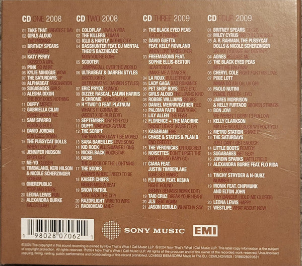 Various : Now Millennium '08-'09 (4xCD, Comp)