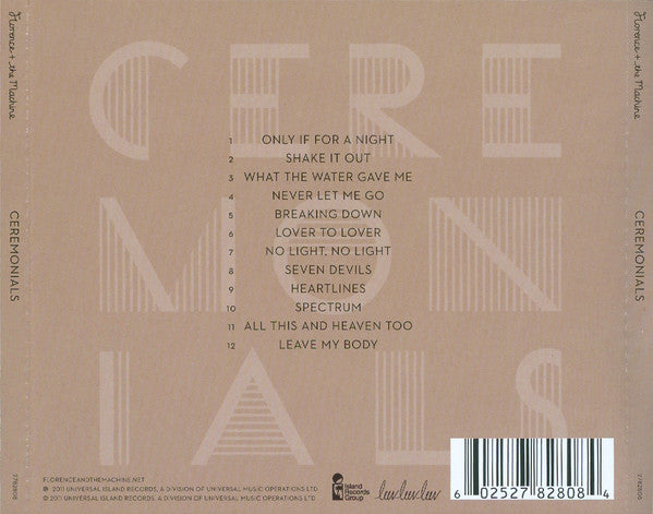 Florence And The Machine : Ceremonials (CD, Album, Enh)