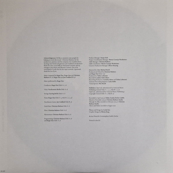 Roger Eno : The Skies: Rarities (LP, MiniAlbum, 180)