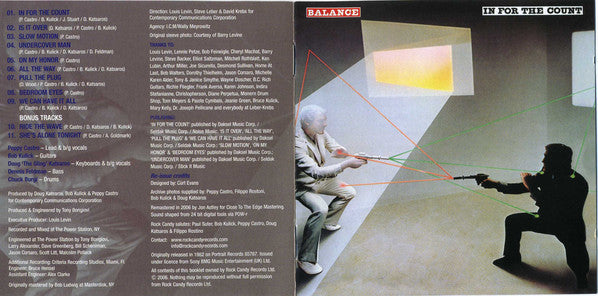Balance (10) : In For The Count (CD, Album, RE, RM)