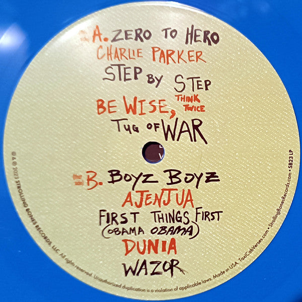 TaxiCab Verses + Kofi Atentenben And The Warriors : Is What You Make It (LP, Album, Col)