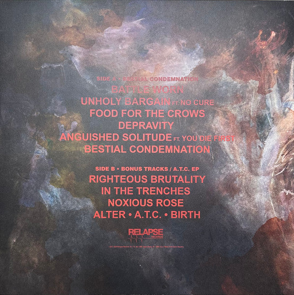 Walking Wounded (4) : Bestial Condemnation (12", EP, RE, Amb)