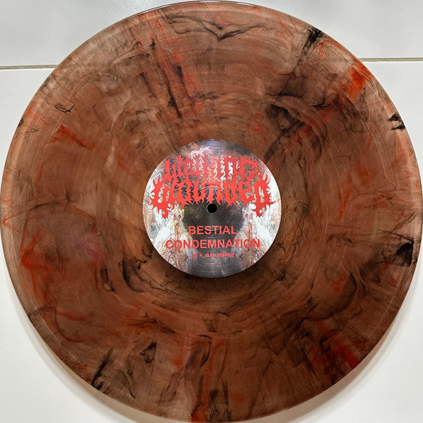 Walking Wounded (4) : Bestial Condemnation (12", EP, RE, Amb)