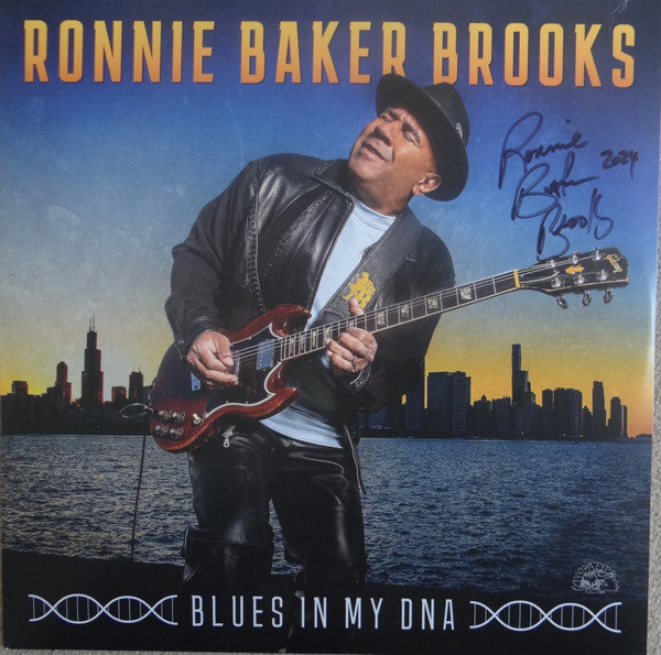 Ronnie Baker Brooks : Blues In My DNA (LP, Album, Cle)