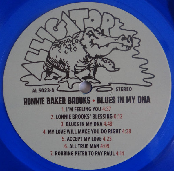 Ronnie Baker Brooks : Blues In My DNA (LP, Album, Cle)