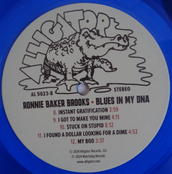 Ronnie Baker Brooks : Blues In My DNA (LP, Album, Cle)