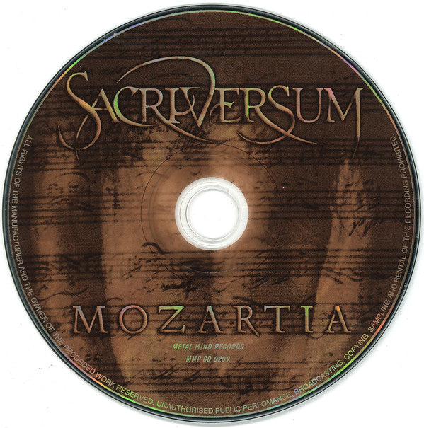 Sacriversum : Mozartia (CD, Album)
