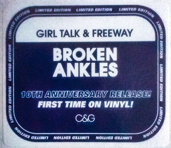 Girl Talk & Freeway : Broken Ankles (LP, Album, Ltd)