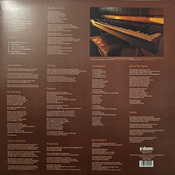 Pipe-eye : Pipe-defy (LP, Album, Ltd, Ora)