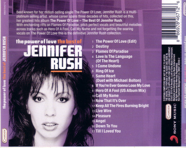 Jennifer Rush : The Power Of Love The Best Of (CD, Comp)
