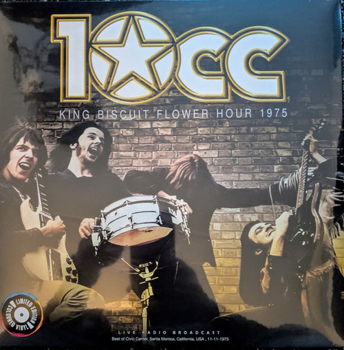 10cc : King Biscuit Flower Hour 1975 (LP, Ltd, Unofficial, Ora)