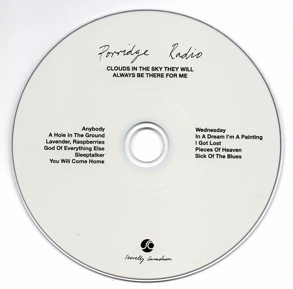 Porridge Radio : Clouds In The Sky They Will Always Be There For Me (CD, Album)