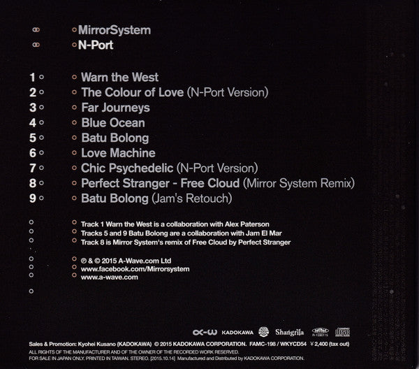 Mirror System : N- Port (CD, Album)