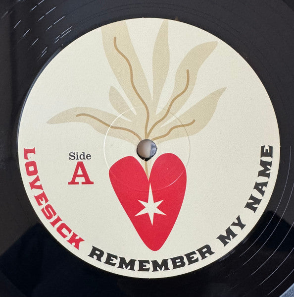Lovesick (11) : Remember My Name (LP, Album, Gat)