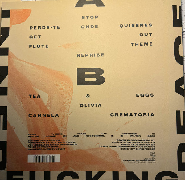 Gnod + MC Sissi : Inner Fucking Peace (LP, Album, Ltd)
