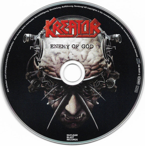 Kreator : Enemy Of God (CD, Album, RE, RM)