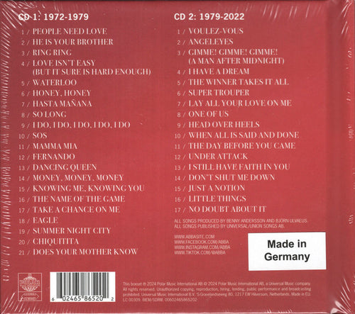 ABBA : The Singles (The First Fifty Years) (2xCD, Comp)