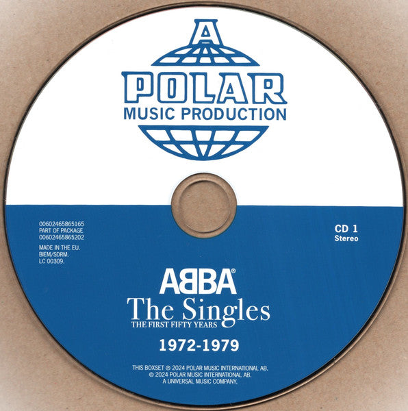 ABBA : The Singles (The First Fifty Years) (2xCD, Comp)
