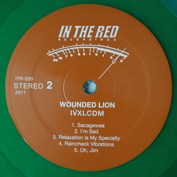 Wounded Lion : IVXLCDM (LP, Album, Ltd, Gre)