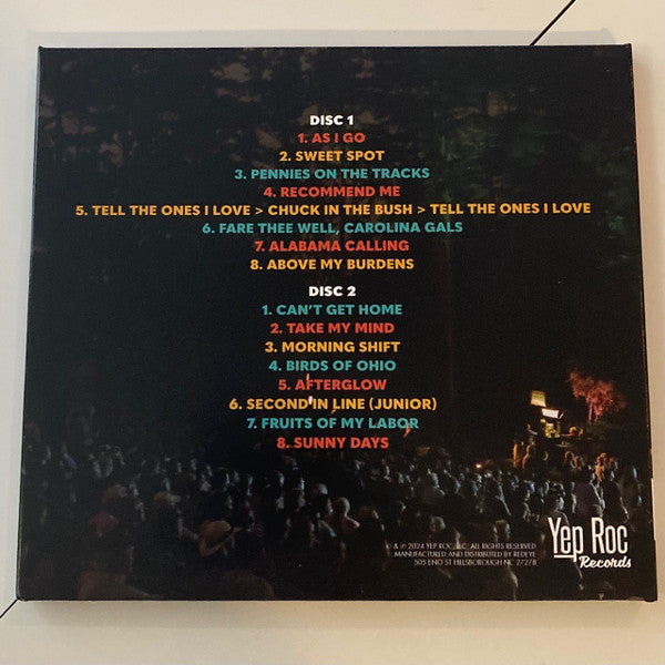 Steep Canyon Rangers : Live At Greenfield Lake (2xCD, Album)