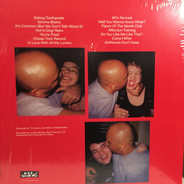 Bratmobile : Ladies, Women And Girls (LP, Album, RE, Red)