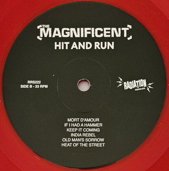The Magnificent (2) : Hit And Run (LP, Album, Ltd, RE, Red)