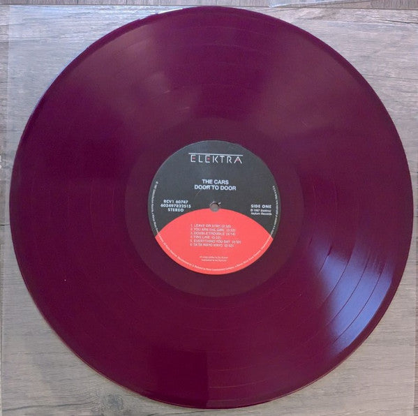 The Cars : Door To Door (LP, Album, RE, Pur)