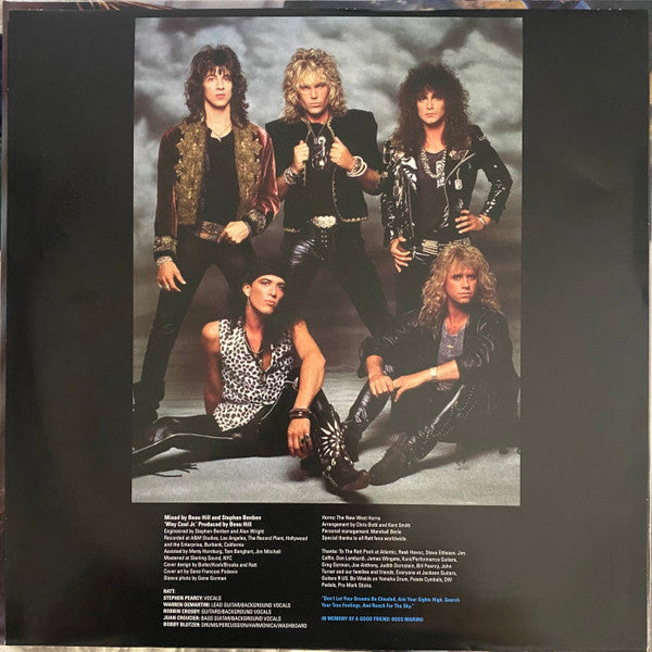 Ratt : Reach For The Sky (LP, Album, Ltd, RE, Whi)