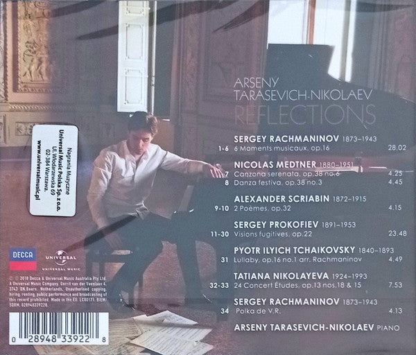 Арсений Тарасевич-Николаев : Reflections (CD, Album)