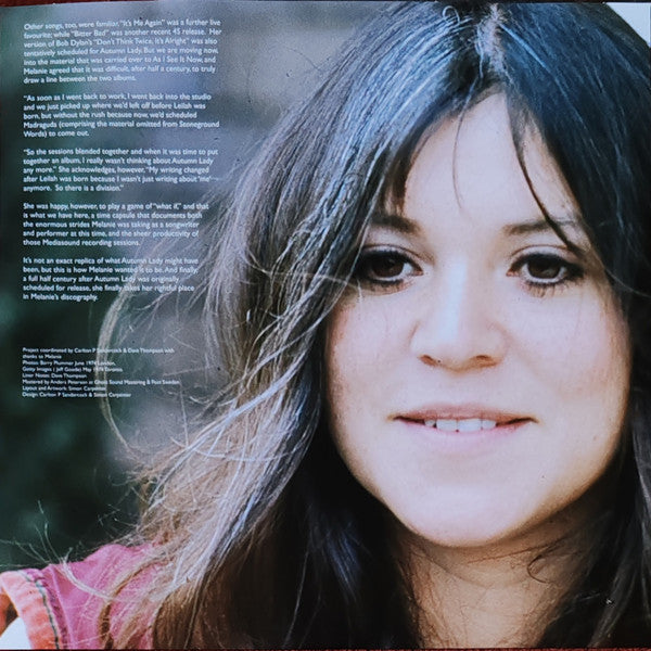 Melanie (2) : Autumn Lady (LP, Album, Ltd, Dee)