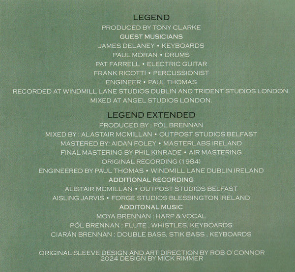 Clannad : Legend Extended (Music From The TV Series 'Robin Of Sherwood') (CD, Album, RE, 40t + CD + S/Edition, 40t)