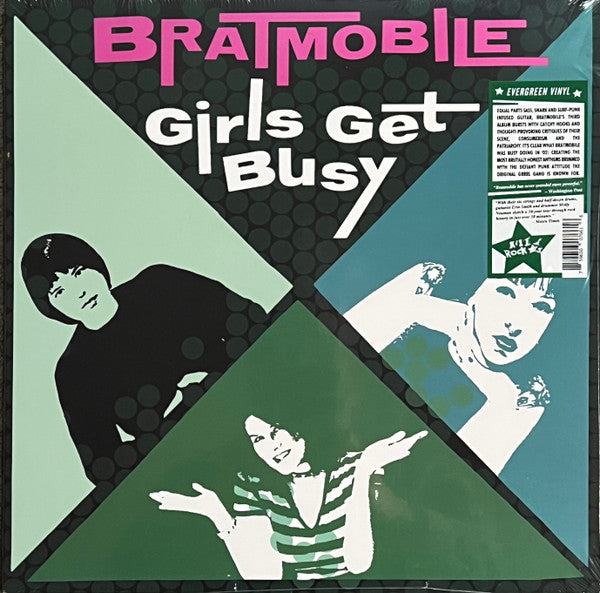 Bratmobile : Girls Get Busy (LP, Album, RE, Eve)