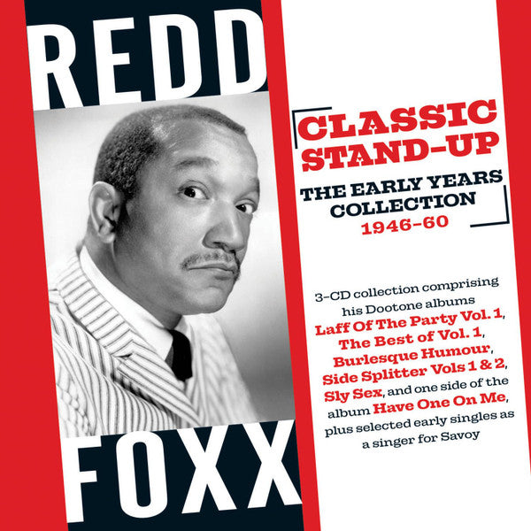 Redd Foxx : Classic Stand-Up: The Early Years Collection 1946-60 (3xCDr, Comp)