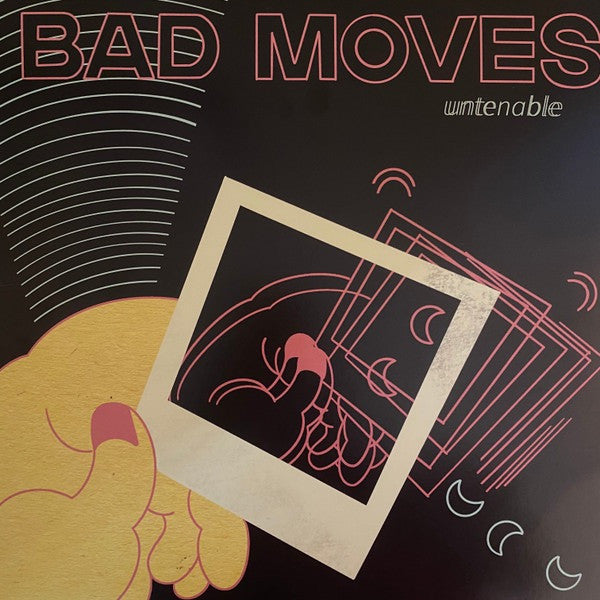 Bad Moves : Untenable (LP, Album, Ltd, Ice)