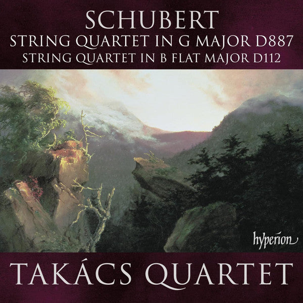 Franz Schubert, Takács Quartet : String Quartets D112 & D887 (CD, Album)