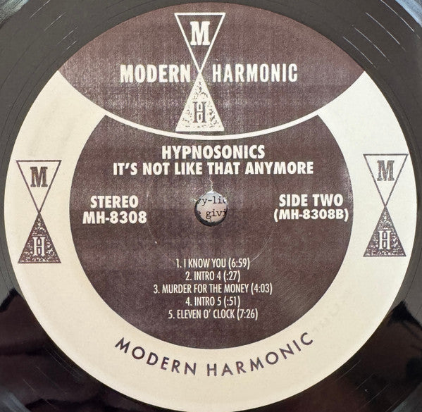 Hypnosonics : It's Not Like That Anymore (LP, Album)