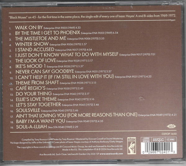 Isaac Hayes : Hot Buttered Singles 1969-1972 (CD, Comp)