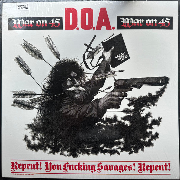 D.O.A. (2) : War On 45 (LP, Ltd, Yel)