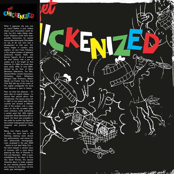 Frank Chickens : Get Chickenized (LP, Ltd, RE)