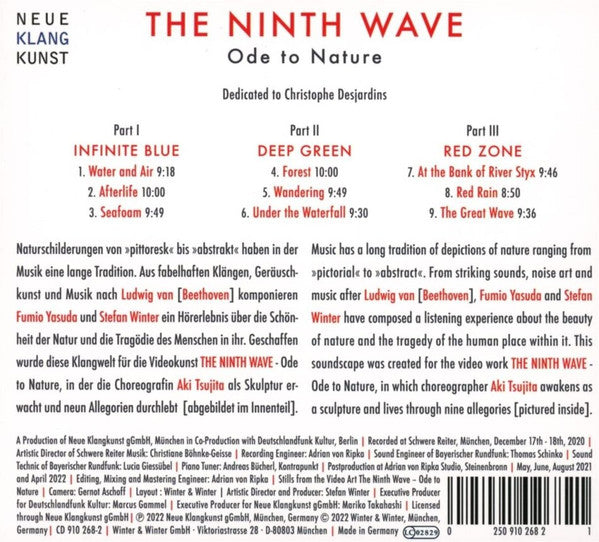 Fumio Yasuda, Stefan Winter : The Ninth Wave (CD)