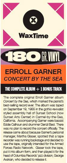 Erroll Garner : Concert By The Sea (LP, Album, Ltd, RE, 180)