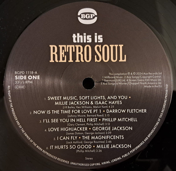 Various : This Is Retro Soul 1969-1979 (LP, Comp)
