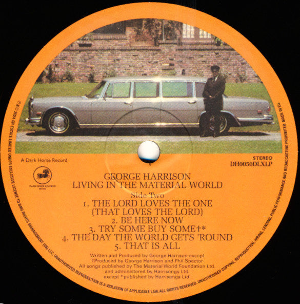 George Harrison : Living In The Material World (LP, Album, RE, New + LP + Dlx, 50t)