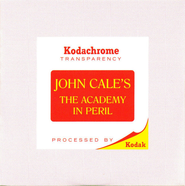 John Cale : The Academy In Peril (CD, Album, RE, RM)