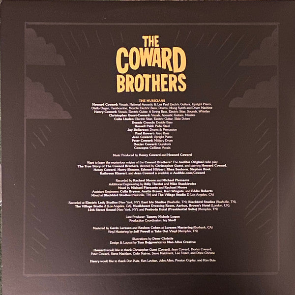 The Coward Brothers : The Coward Brothers (2xLP, Album, Ltd, Red)
