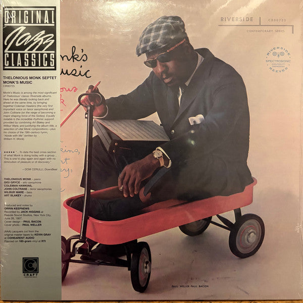 Thelonious Monk Septet : Monk's Music (LP, Album, Mono, RE, 180)